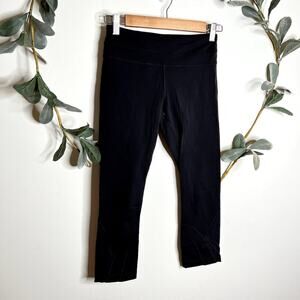 Lululemon Black Inspire Crop Leggings